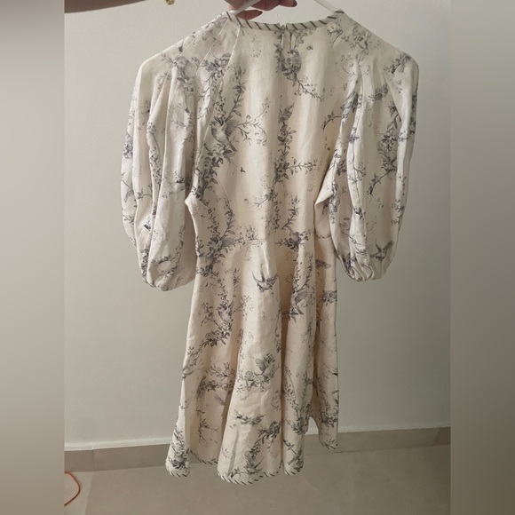 Zimmermann Day Mini Dress – Toile Print – Linen – Size 0P / US 2P - Picture 5 of 8